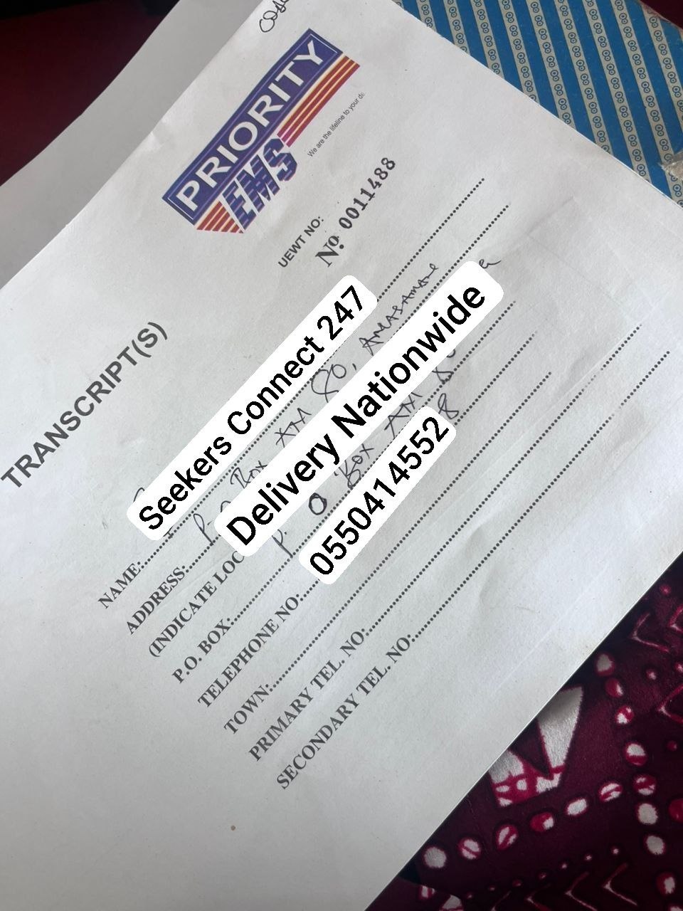 How to Apply for a University of Education, Winneba (UEW) Transcript uew transcript delivery nationwide
